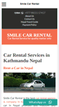 Mobile Screenshot of nepalvehiclerental.com